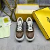 Fendi shoes for Women's Fendi Sneakers White/Blue/Orange #B49465