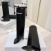 Givenchy Women’s Black Leather Knee-High Boots with Gold Strap & Pointed Toe #A69808