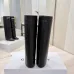 Givenchy Women’s Black Leather Knee-High Boots with Gold Strap & Pointed Toe #A69808