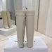 Givenchy Women’s Cream Leather Knee-High Boots with Gold Strap & Pointed Toe #A69811
