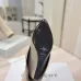 Givenchy Women’s Cream Leather Knee-High Boots with Gold Strap & Pointed Toe #A69811