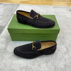 Gucci Jordaan Mens Loafers Black #B67277