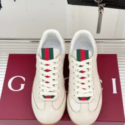 Gucci Men's Shift Series Retro Suede and Tech Fabric Sneakers #B66073