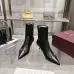Gucci GG Metal‑Buckle Pointed‑Toe Stiletto Ankle Boots 5.5cm Heel #A68611