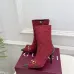 Gucci GG Monogram Pointed‑Toe High‑Heel Ankle Boots 8.5cm Heel #A68542