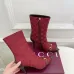 Gucci GG Monogram Pointed‑Toe High‑Heel Ankle Boots 8.5cm Heel #A68542