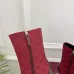 Gucci GG Monogram Pointed‑Toe High‑Heel Ankle Boots 8.5cm Heel #A68542