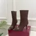 Gucci GG Monogram Pointed‑Toe High‑Heel Ankle Boots 8.5cm Heel #A68543