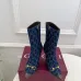 Gucci GG Monogram Pointed‑Toe High‑Heel Ankle Boots 8.5cm Heel #A68545