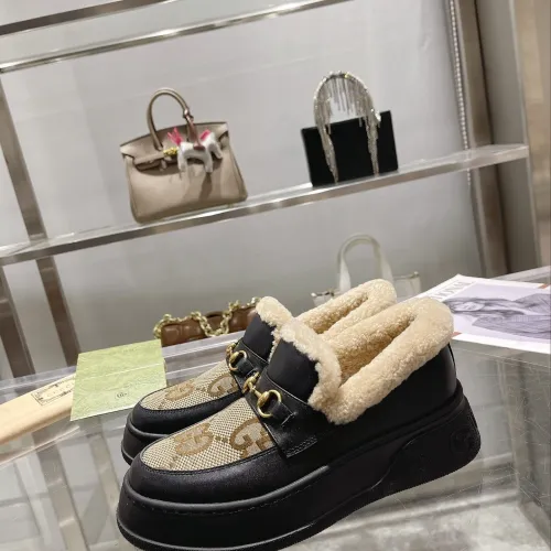 Gucci Shoes for Women Gucci Boots snow boots heel height:3cm #B58272