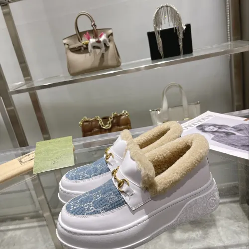 Gucci Shoes for Women Gucci Boots snow boots heel height:3cm #B58275