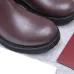 Gucci Women’s Brown Leather Knee-High Boots with Red/Green Web Stripe & Buckle Detail #A69885
