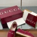Gucci Shoes for Women Gucci Flats Horsebit GG Canvas espadrilles in burgundy #B49431