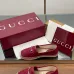 Gucci Shoes for Women Gucci Flats Horsebit GG Canvas espadrilles in burgundy #B49431