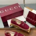 Gucci Shoes for Women Gucci Flats Horsebit GG Canvas espadrilles in burgundy #B49431
