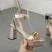 Gucci Shoes for Women Gucci Sandals Leather high heel sandals Heel height 8cm #99906423