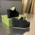 Gucci Shoes for Women wedge sandal with Horsebit Black #B48726