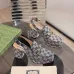 Gucci Women Leather Sandals Heel height 8.5cm #B34869