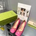 Women Gucci Leather Sandals Heel height 25CM #B34867