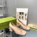 Women Gucci Leather Sandals Heel height 25CM #B34867