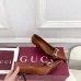 Gucci Boulevard Horsebit Pointed‑Toe Pumps 7cm Heel #A68639