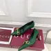 Gucci Boulevard Horsebit Pointed‑Toe Pumps 7cm Heel #A68640