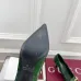 Gucci Boulevard Horsebit Pointed‑Toe Pumps 7cm Heel #A68640