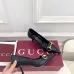 Gucci Boulevard Horsebit Pointed‑Toe Pumps 7cm Heel #A68641