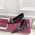 Gucci Boulevard Horsebit Pointed‑Toe Pumps 7cm Heel #A68641
