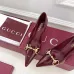 Gucci Boulevard Horsebit Pointed‑Toe Pumps 7cm Heel #A68642