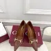 Gucci Boulevard Horsebit Pointed‑Toe Pumps 7cm Heel #A68643
