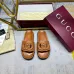 Gucci Shoes for Women's Gucci Slippers Black/White/Brown #B49232