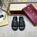 Gucci Shoes for Women's Gucci Slippers Black/White/Brown #B49232