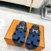 Hermes Chypre Double‑Strap Slide Sandals #A68669