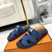 Hermes Chypre Double‑Strap Slide Sandals #A68669