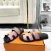 Hermes Chypre Double‑Strap Slide Sandals #A68670