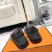 Hermes Chypre Double‑Strap Slide Sandals #A68670