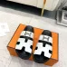Hermes Chypre Double‑Strap Slide Sandals #A68672