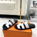 Hermes Chypre Double‑Strap Slide Sandals #A68672