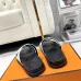 Hermes Chypre Double‑Strap Slide Sandals #A68672
