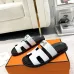 Hermes Chypre Double‑Strap Slide Sandals #A68672