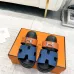 Hermes Chypre Double‑Strap Slide Sandals #A68673