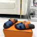 Hermes Chypre Double‑Strap Slide Sandals #A68673