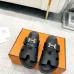 Hermes Chypre Double‑Strap Slide Sandals #A68674