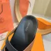 Hermes Chypre Double‑Strap Slide Sandals #A68676