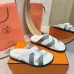 Hermes Chypre Double‑Strap Slide Sandals #A68677