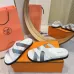 Hermes Chypre Double‑Strap Slide Sandals #A68677