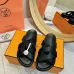 Hermes Chypre Double‑Strap Slide Sandals #A68678
