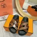 Hermes Chypre Double‑Strap Slide Sandals #A68679