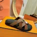 Hermes Chypre Double‑Strap Slide Sandals #A68679